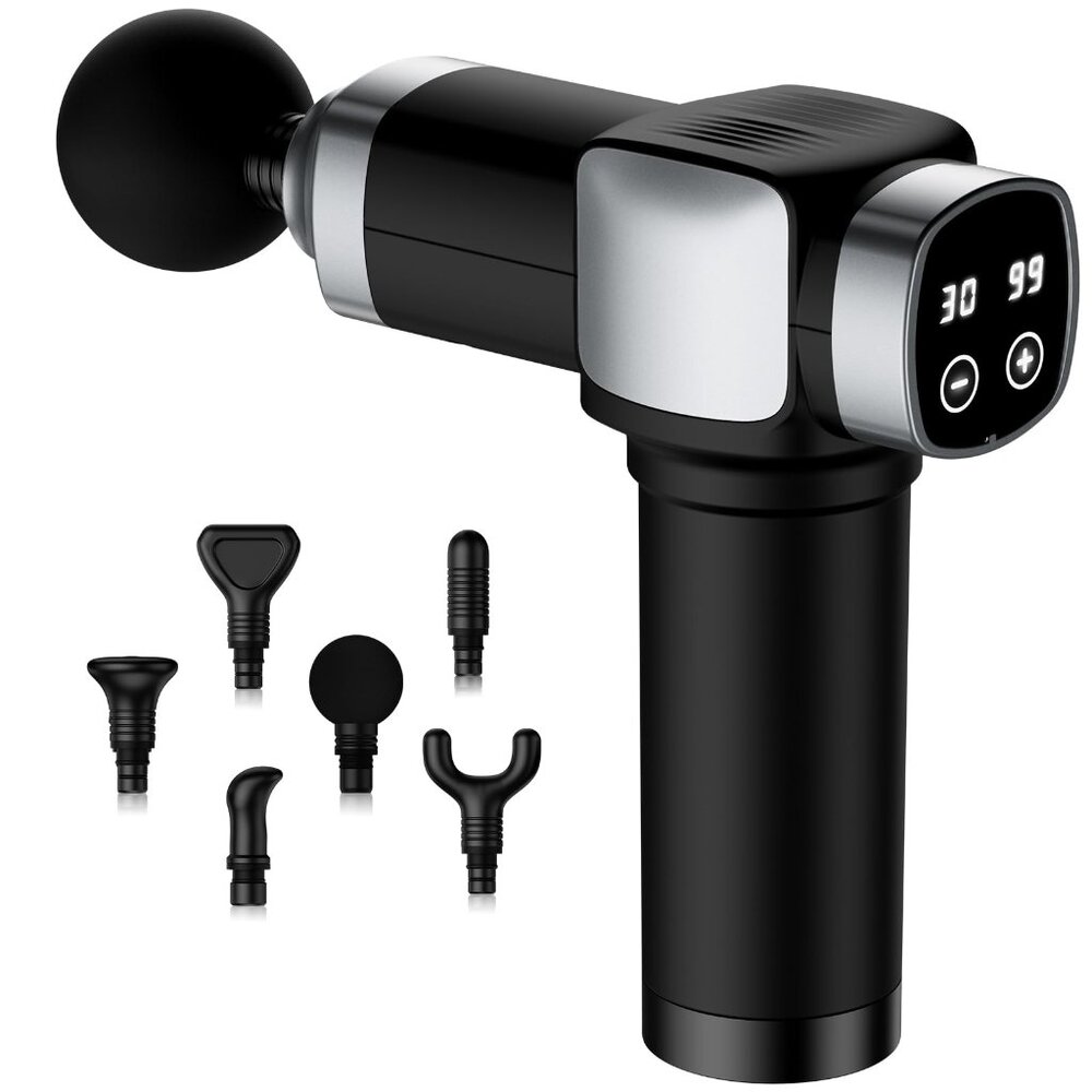 New CAMEFER Deep Tissue Massage Gun, Portable Percussion Muscle Massager